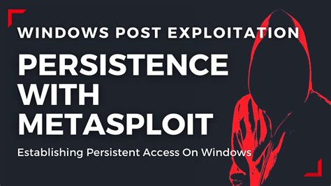 persistence module windows 10 que es